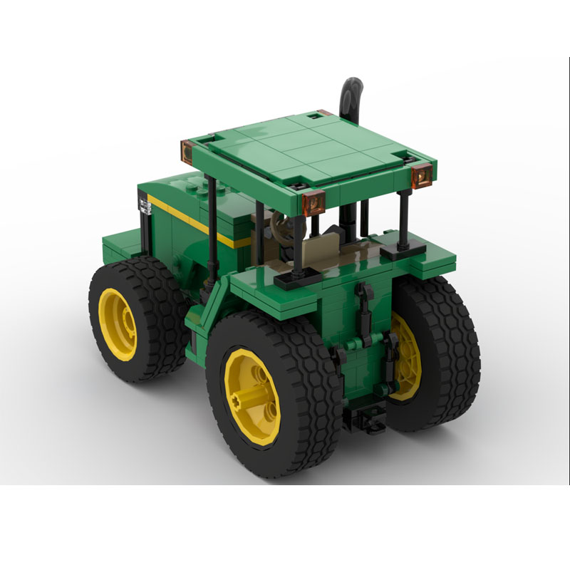Urban Farming Agriculture - MOC-201823 Urban Farm Agricultural Tractor Building