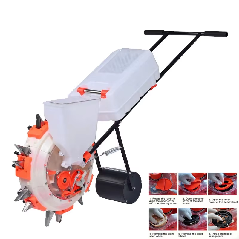 Seed Planter - 12 Hole Hand Push Seeding Machine