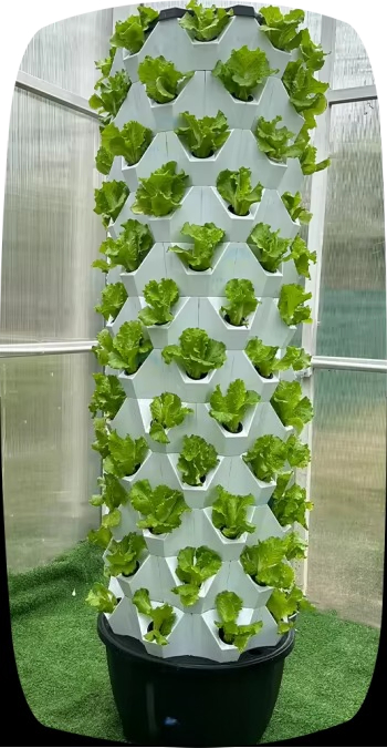 Vertical Garden Tower Wheels M - Hydroponic Farming Agriculture 评论和价格