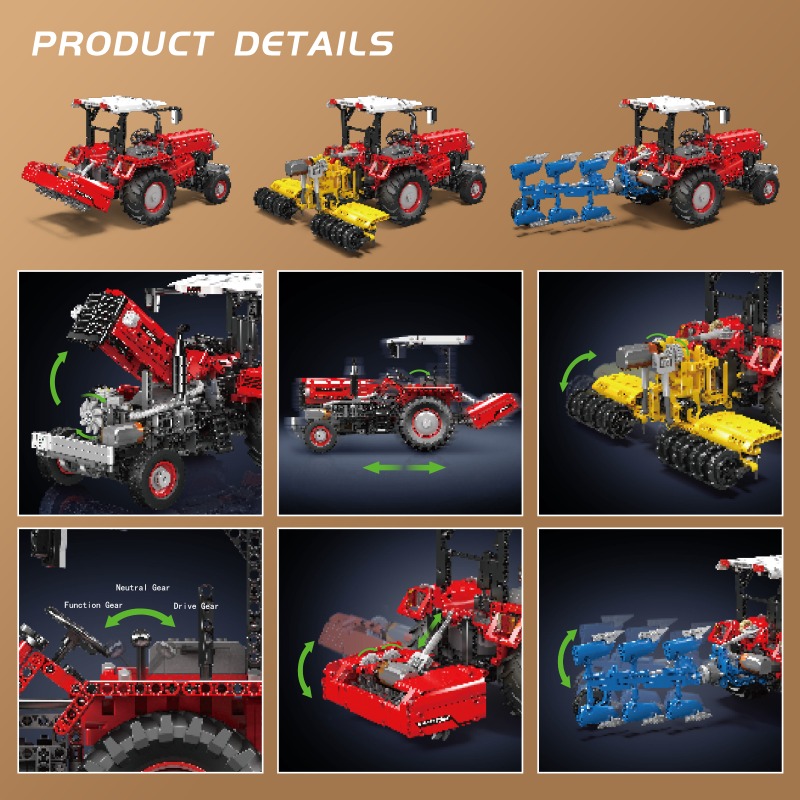 Mould King 17064 1857pcs Agric - Is Farming Under Agriculture 评论和价格