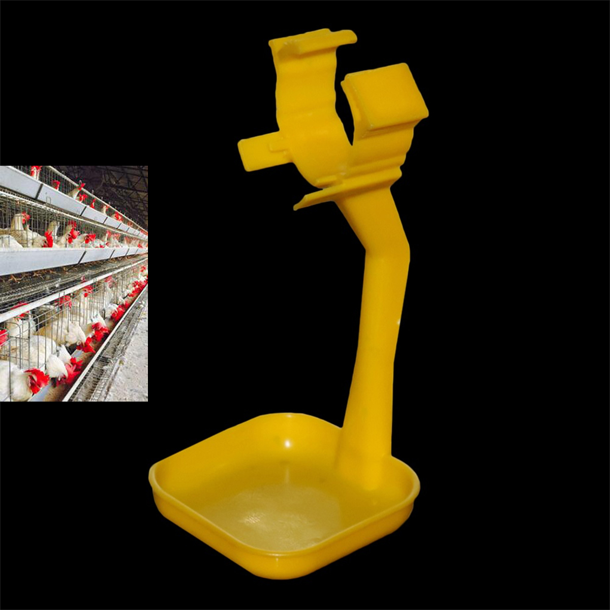 40Pcs Chicken Duck Hanging Cup - Chicken Nipple Drinker 评论和价格