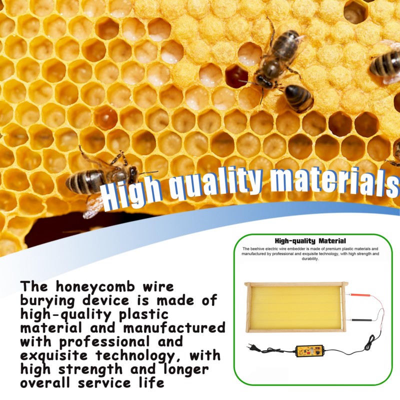 ABFI EU Plug Beekeeping Suppli - Beehive Frame Wax 评论和价格
