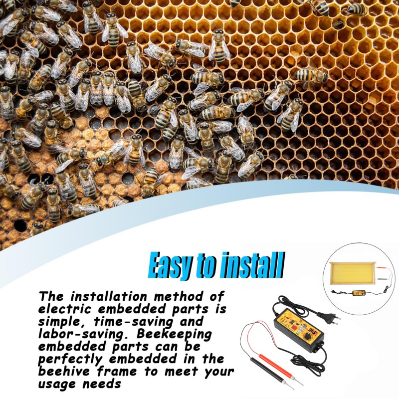 Beekeeping Tool EU Plug Electr - Beehive Frame Wax 评论和价格