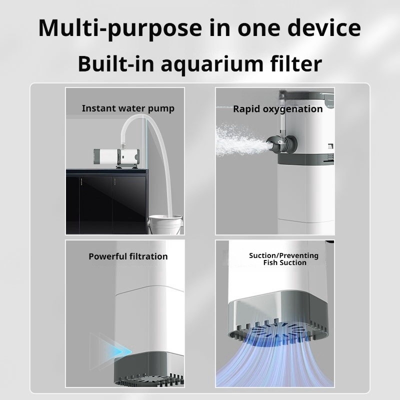 Aquarium Filter Pump, Fish Tan - Fish Pond Aerator 评论和价格