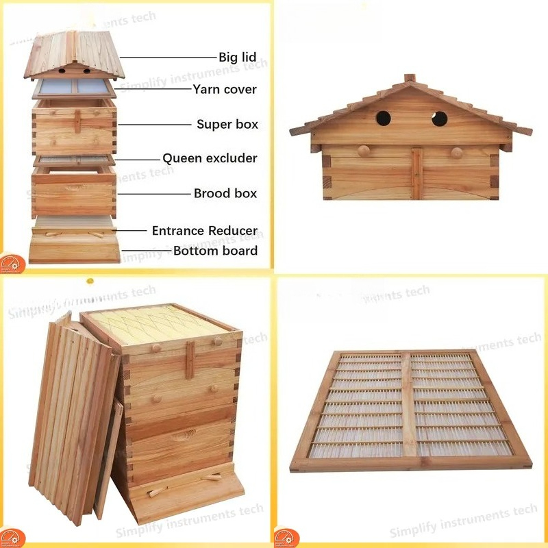 Automatic Self-Flowing Beehive - Beehive Frame Wax 评论和价格